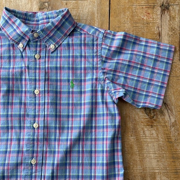 Ralph Lauren Other - Ralph Lauren Boys Plaid Shirt 4t